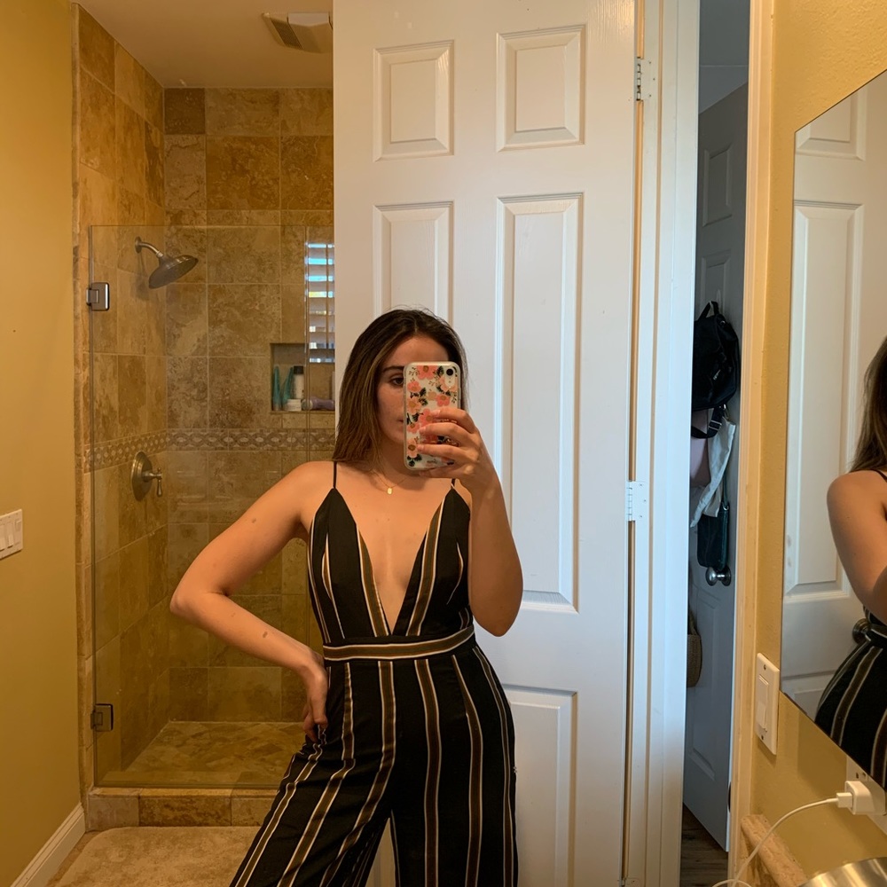 Olive Green Jumpsuit